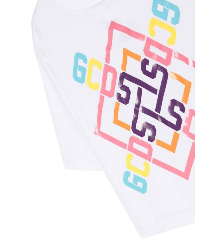 GCDS Kids - logo-print short-sleeved T-shirt