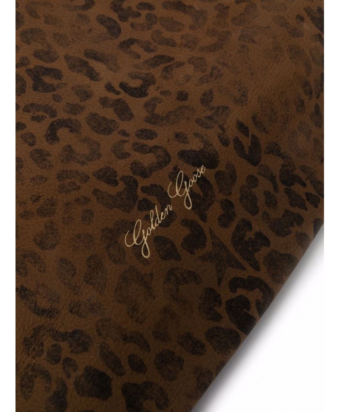 Golden Goose - Pasadena leopard-print tote bag
