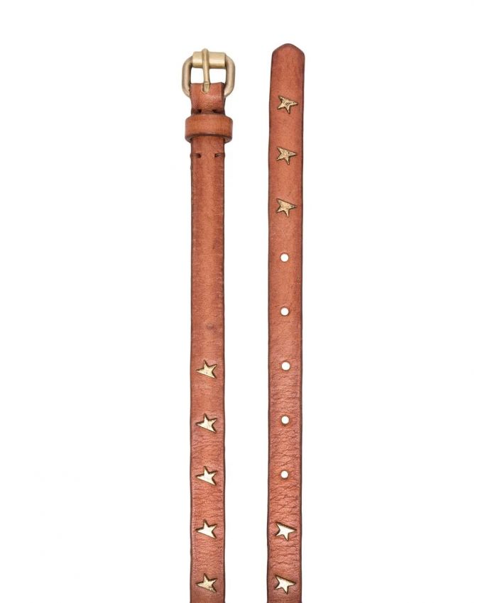 Golden Goose - buckle-fastening studded leather belt