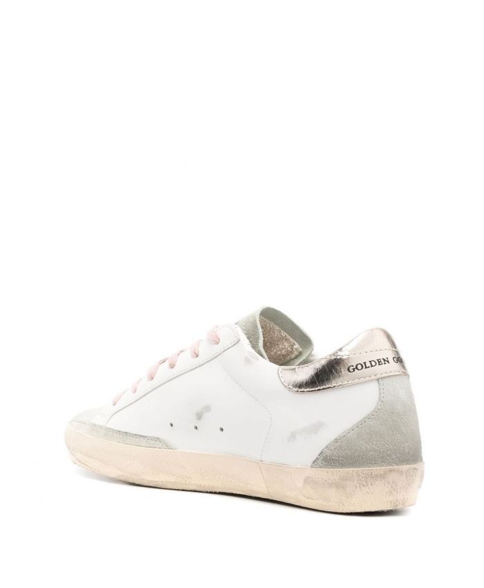 Golden Goose - patch-detail lace-up sneakers