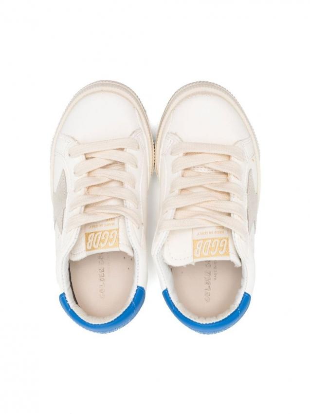 Golden Goose Kids - One Star-logo lace-up sneakers
