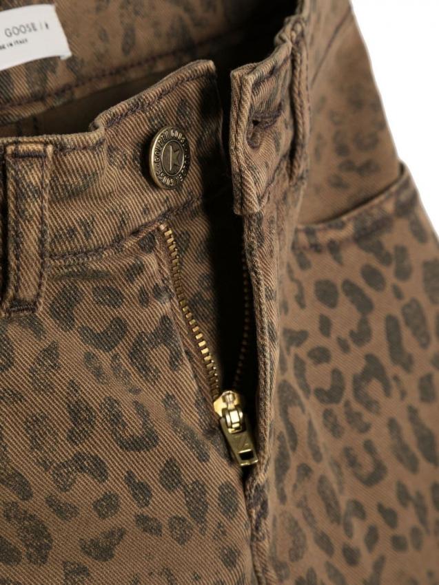Golden Goose Kids - leopard-print jeans
