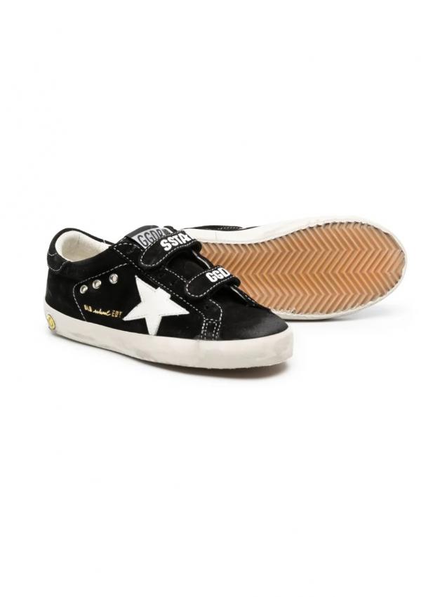 Golden Goose Kids - Old Skool touch-strap sneakers