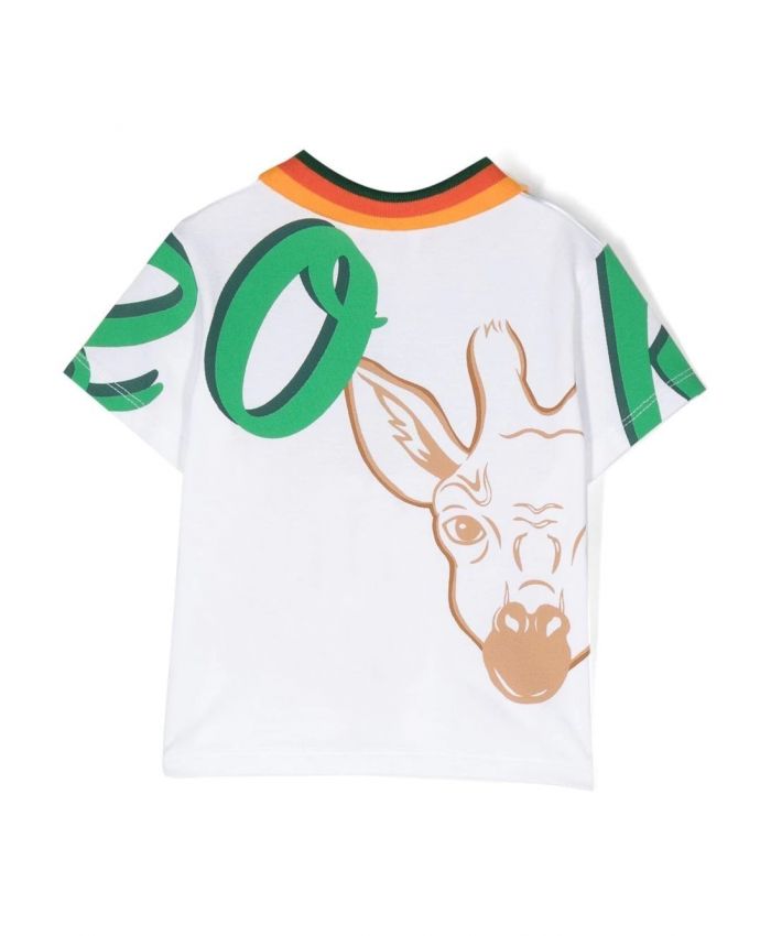 Kenzo Kids - logo-print short-sleeve polo shirt