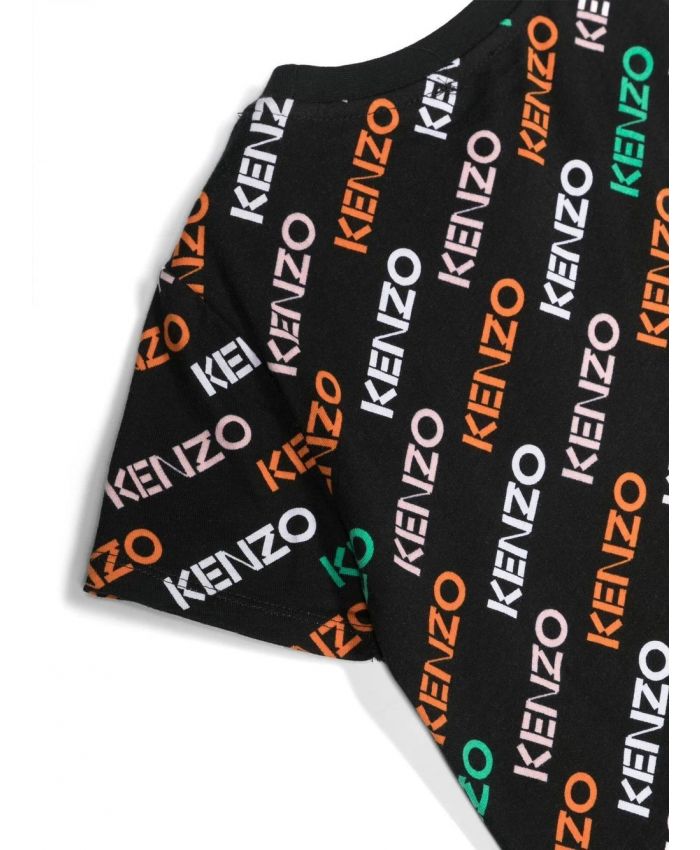 Kenzo Kids - logo-print short-sleeved T-shirt