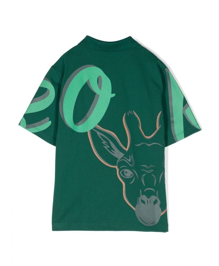 Kenzo Kids - graphic-print short-sleeved T-shirt