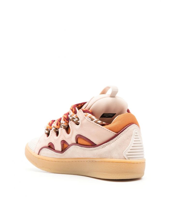 Lanvin - Curb panelled sneakers