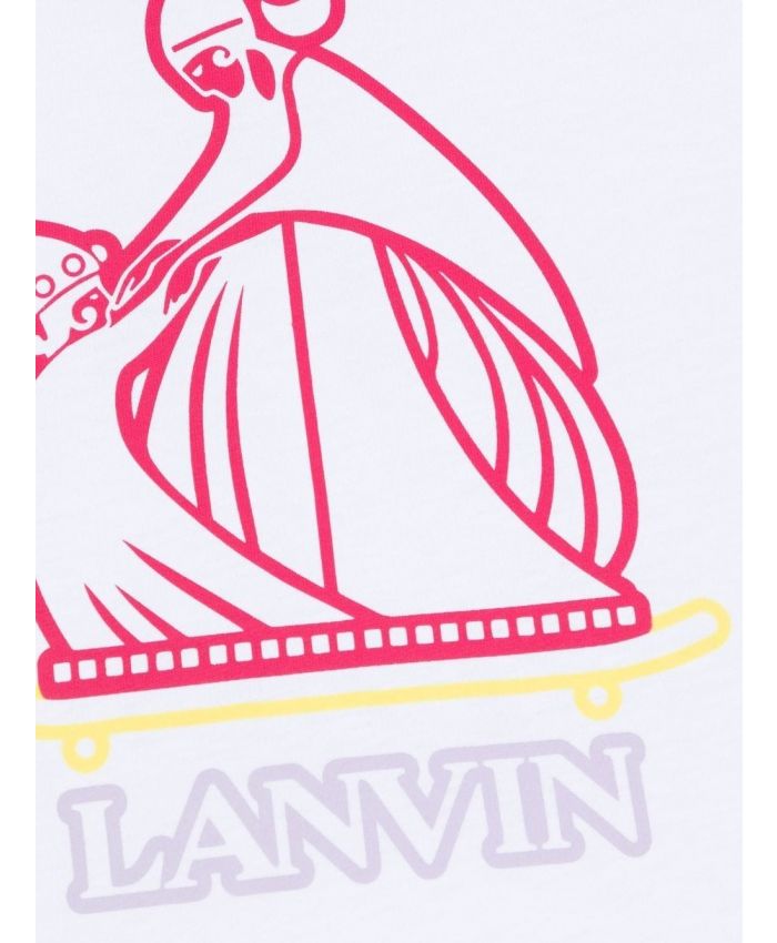 Lanvin Kids - Mother & Child print T-shirt