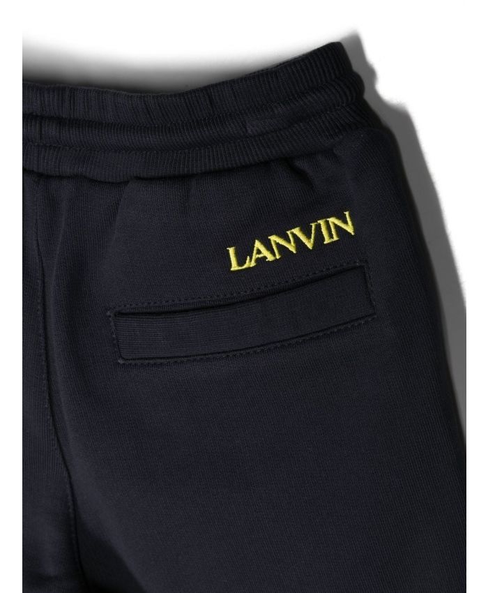 Lanvin Kids - logo-embroidered track pants