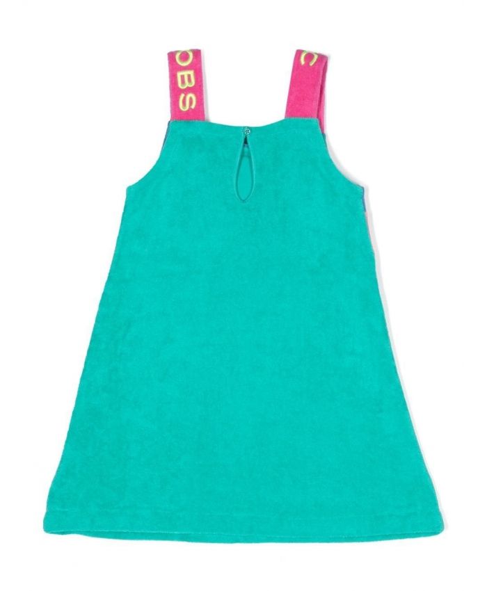 Marc Jacobs Kids - embroidered-logo strap dress