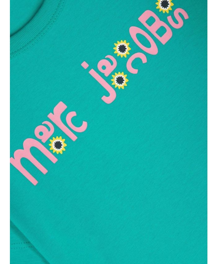 Marc Jacobs Kids - logo-print round-neck T-shirt