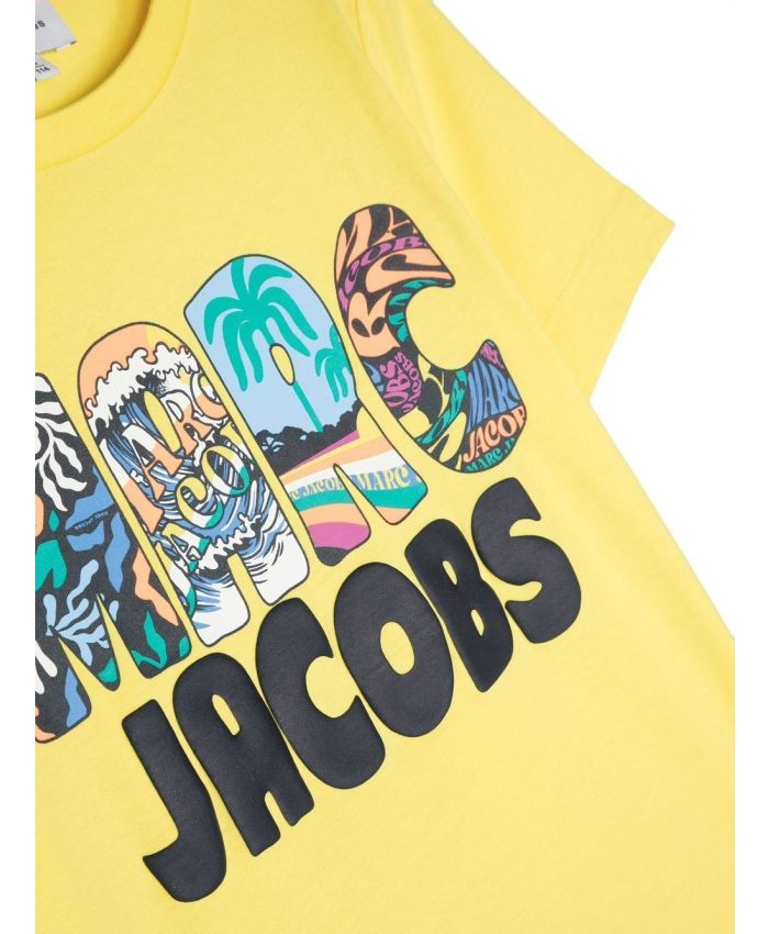 Marc Jacobs Kids - graphic logo-print T-shirt
