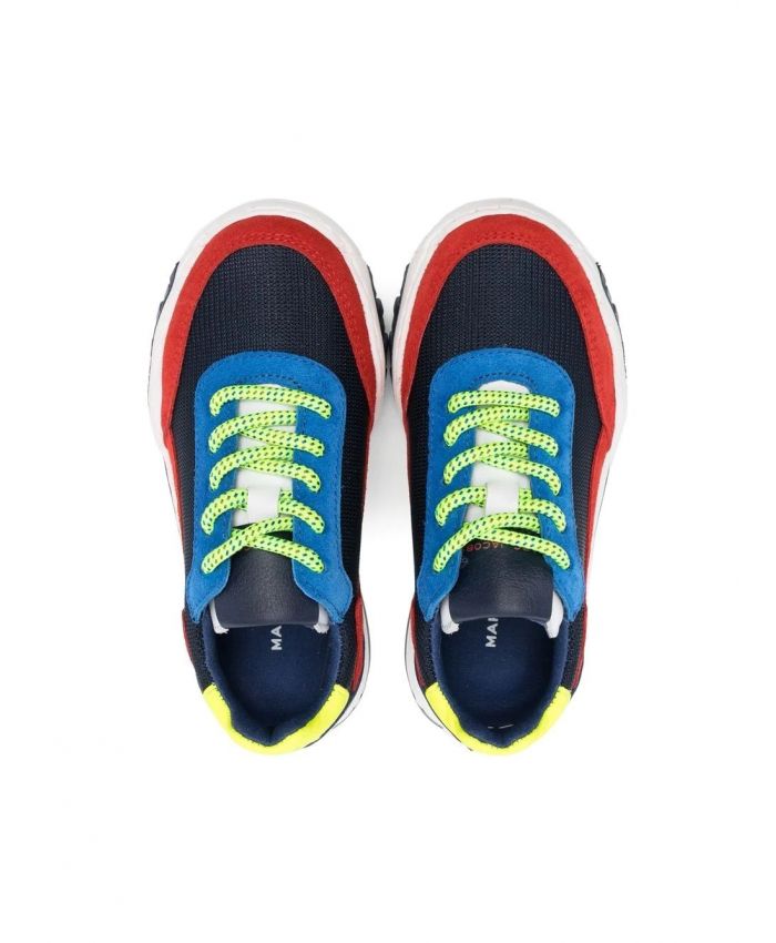 Marc Jacobs Kids - colour-block lace-up sneakers