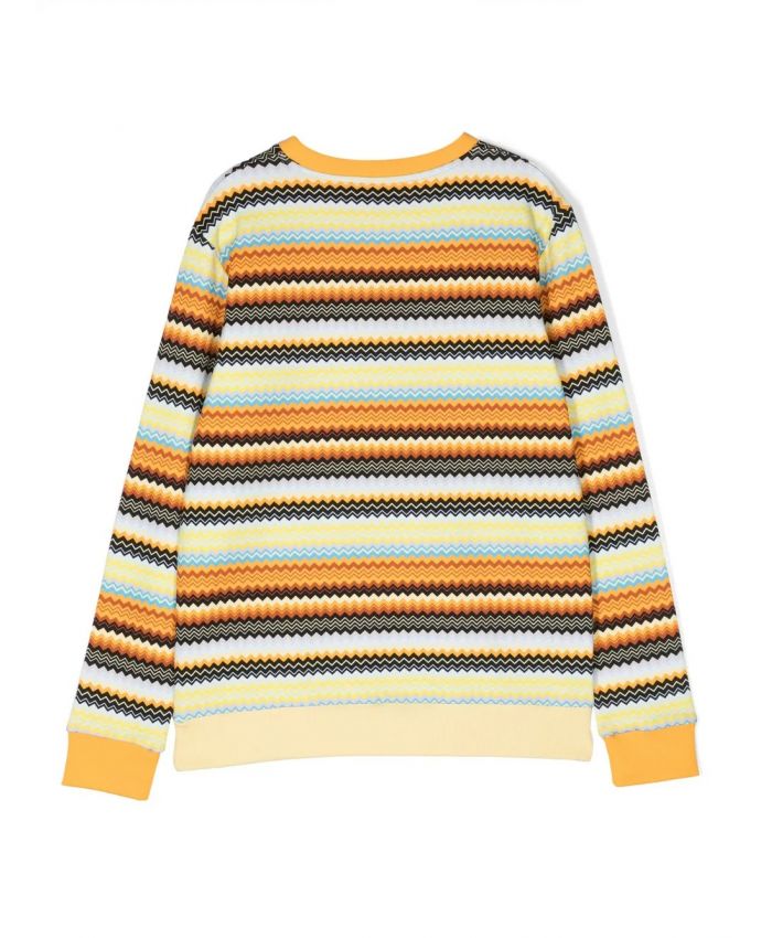 Missoni Kids - striped knitted jumper