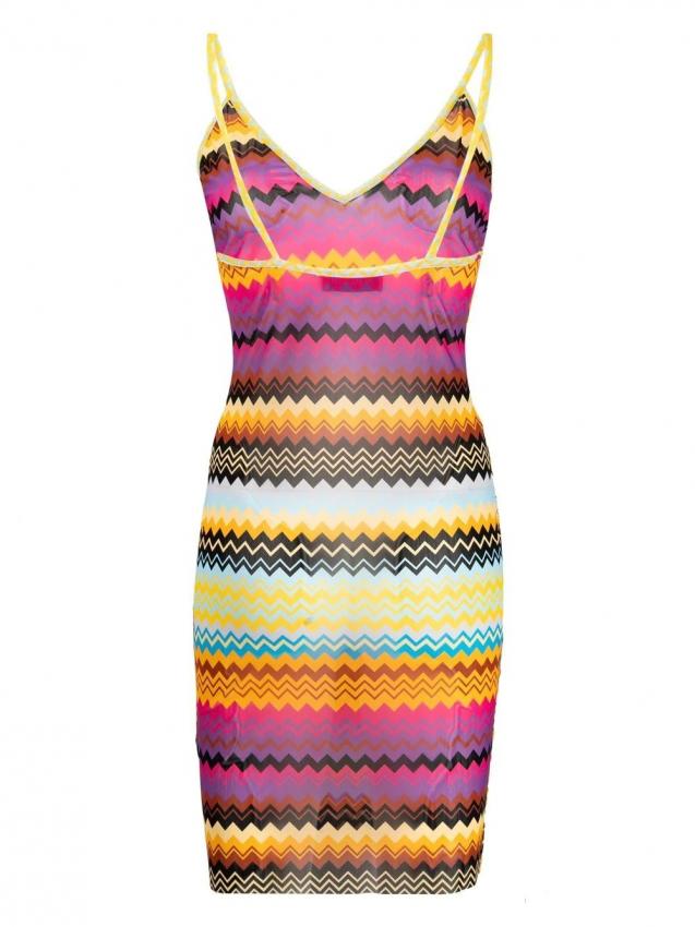 Missoni Mare - chevron-pattern beach dress