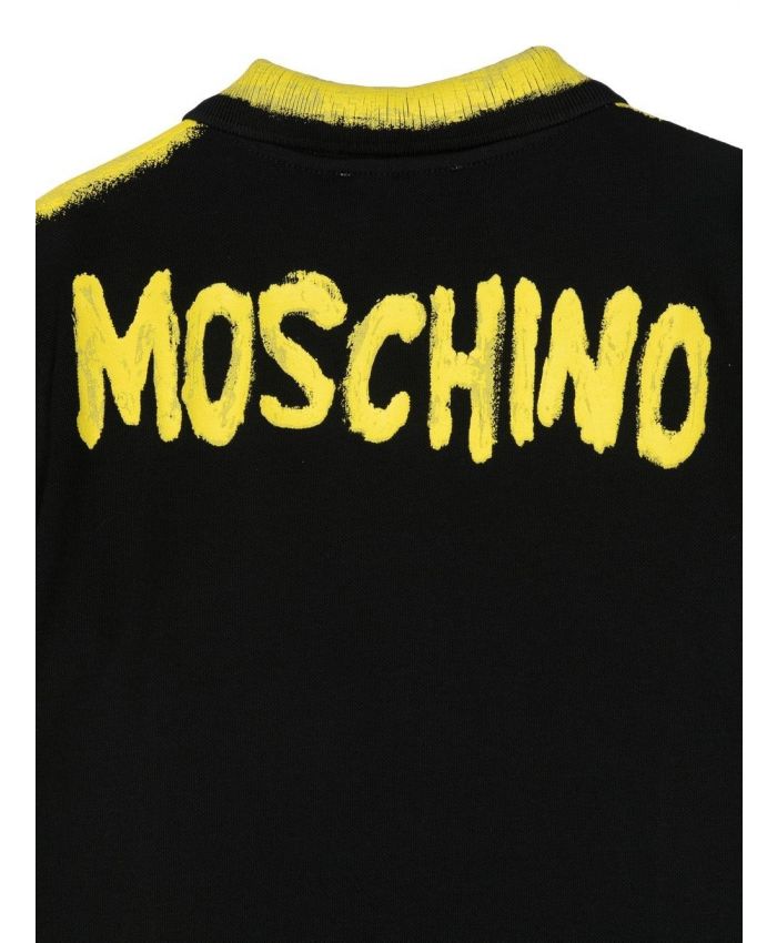 Moschino Kids - logo-print polo shirt