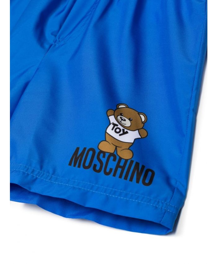 Moschino Kids - Teddy Bear-print swim shorts