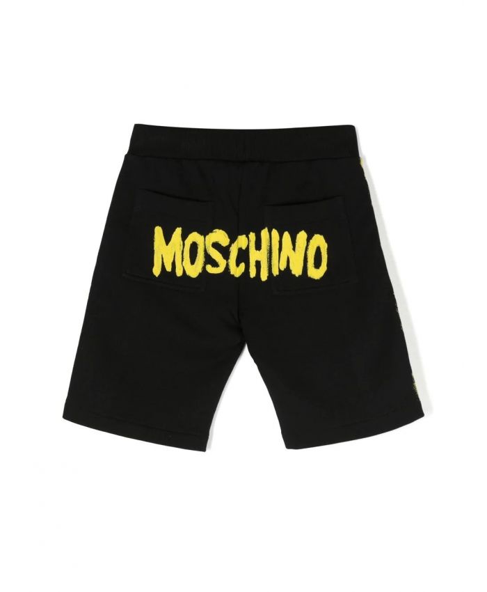Moschino Kids - logo-print shorts