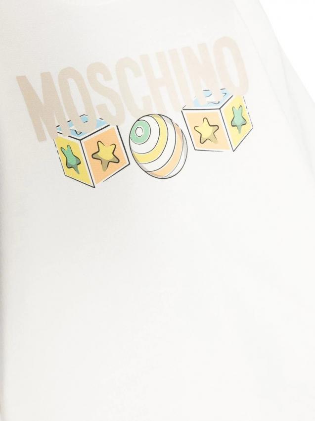 Moschino Kids - logo-print babygrow set