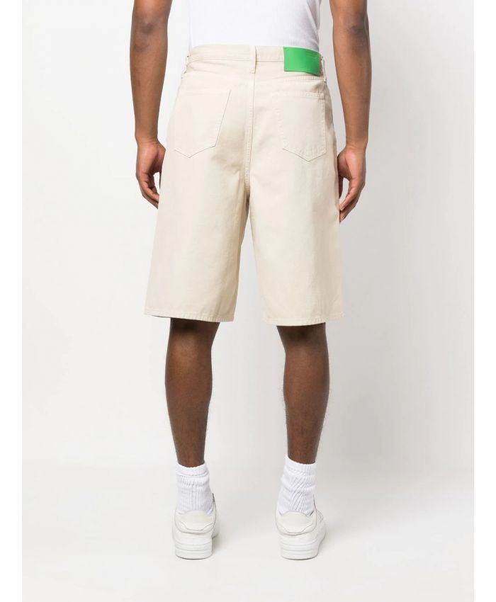 Off-White - Wave Off canvas shorts