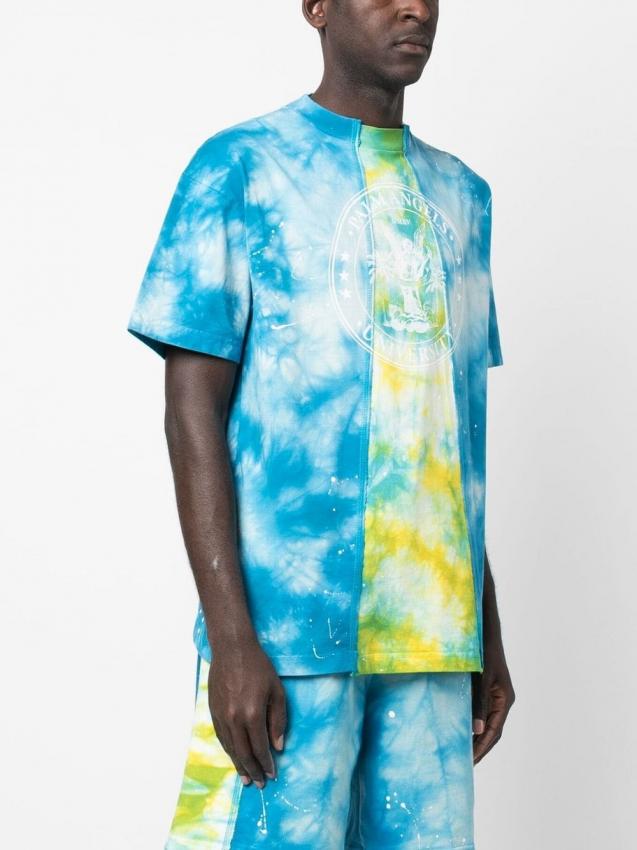 Palm Angels - tie dye-print cotton T-shirt