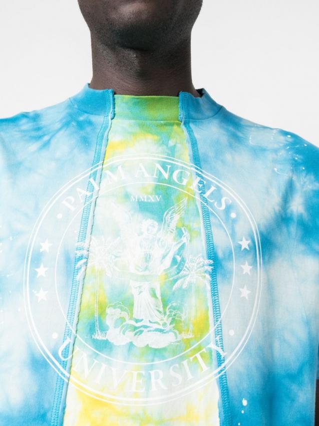 Palm Angels - tie dye-print cotton T-shirt