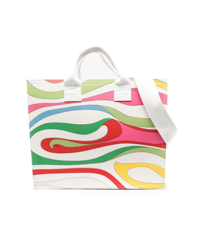 Pucci Kids - marble-pattern changing bag
