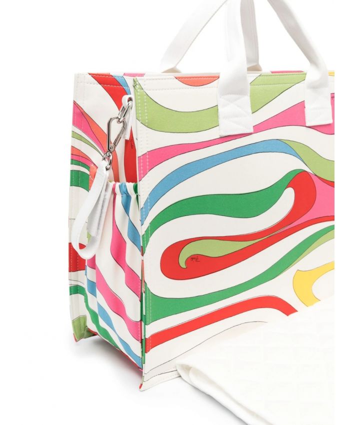 Pucci Kids - marble-pattern changing bag