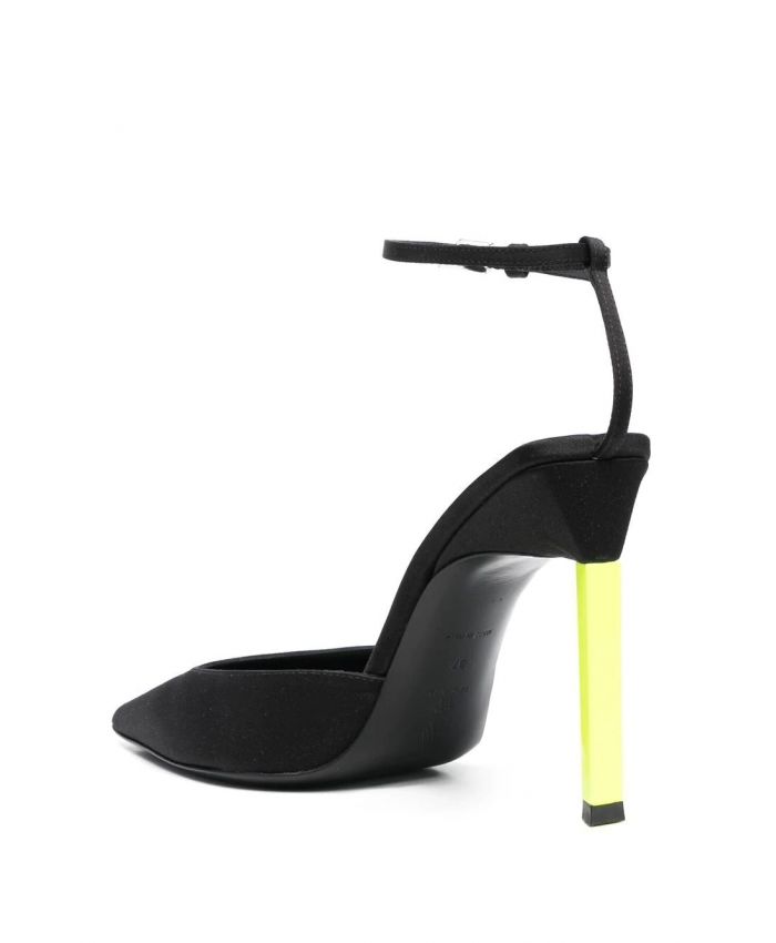 The Attico - Perine 115mm contrasting heel pumps