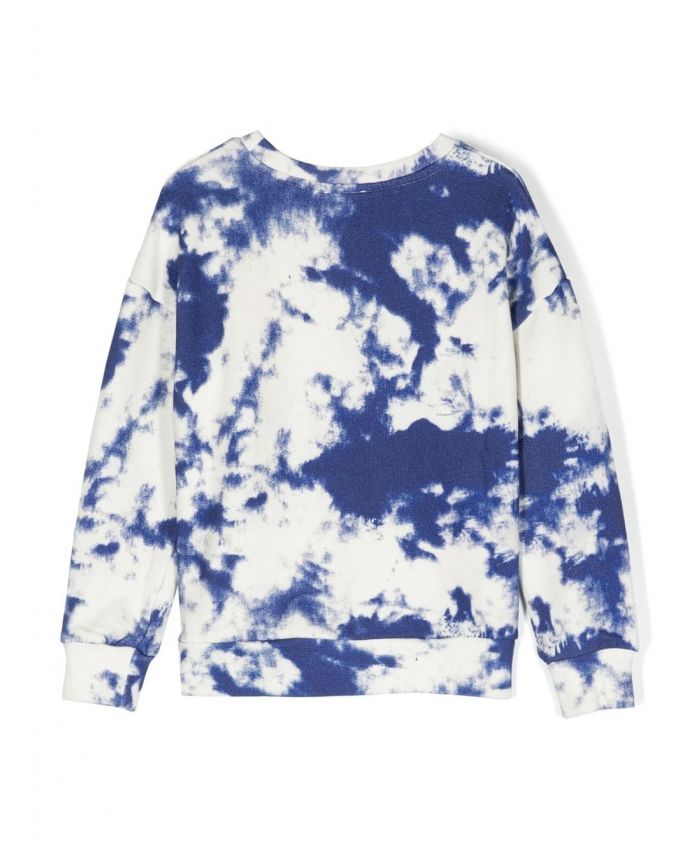 Vilebrequin Kids - tie dye-print organic-cotton sweatshirt