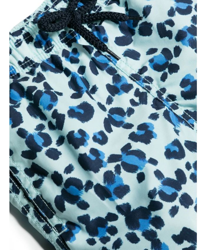 Vilebrequin Kids - leopard-print swim shorts