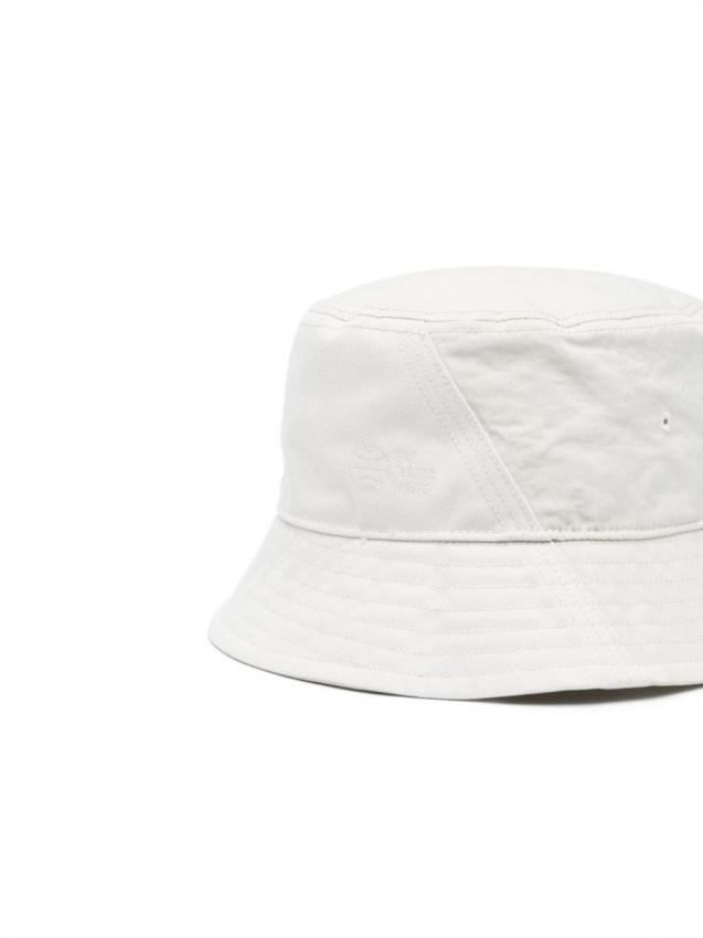 Y-3 - logo-print bucket hat