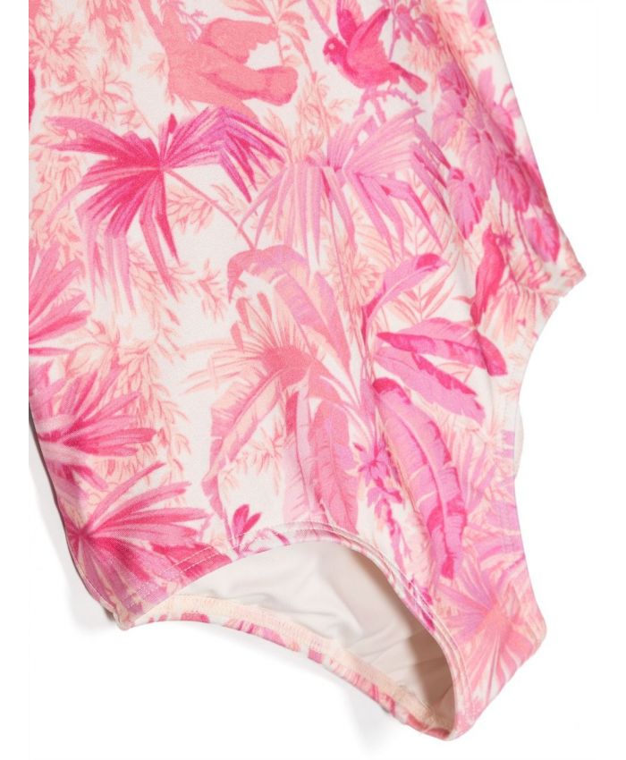 Zimmermann Kids - palm tree-print one-piece swimsuit