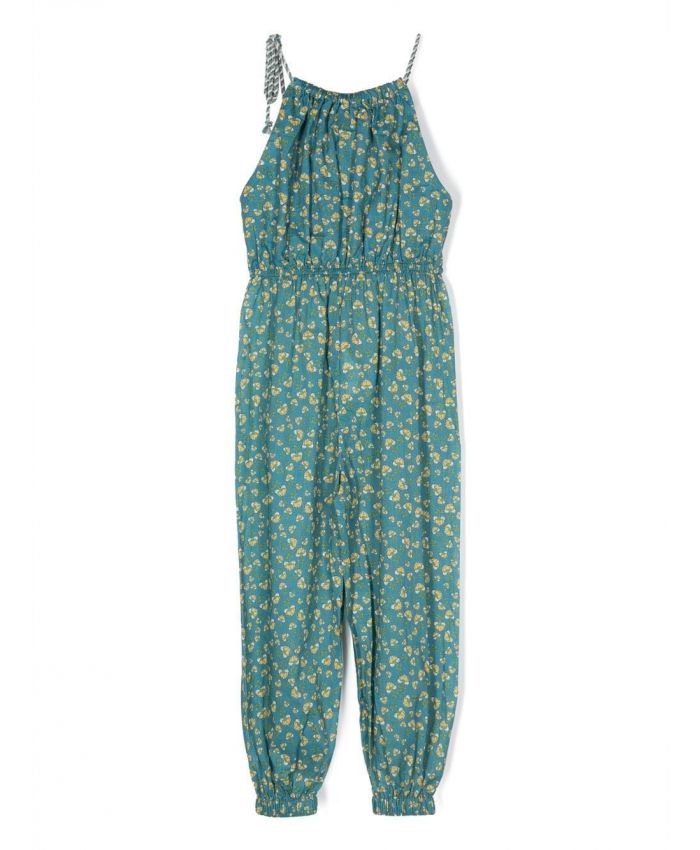 Zimmermann Kids - floral-print jumpsuit