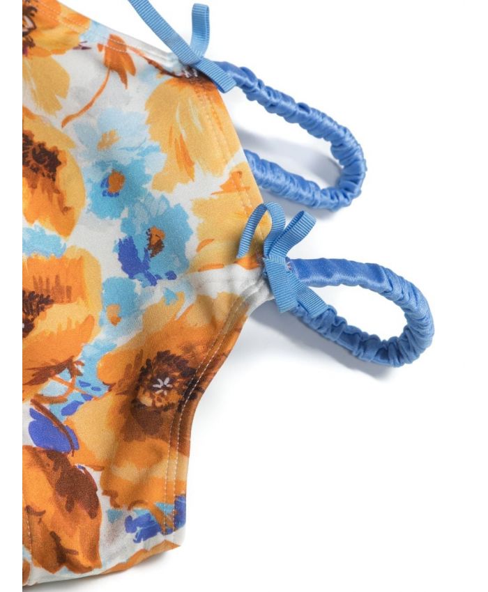 Zimmermann Kids - Halcyon floral-print bikini set