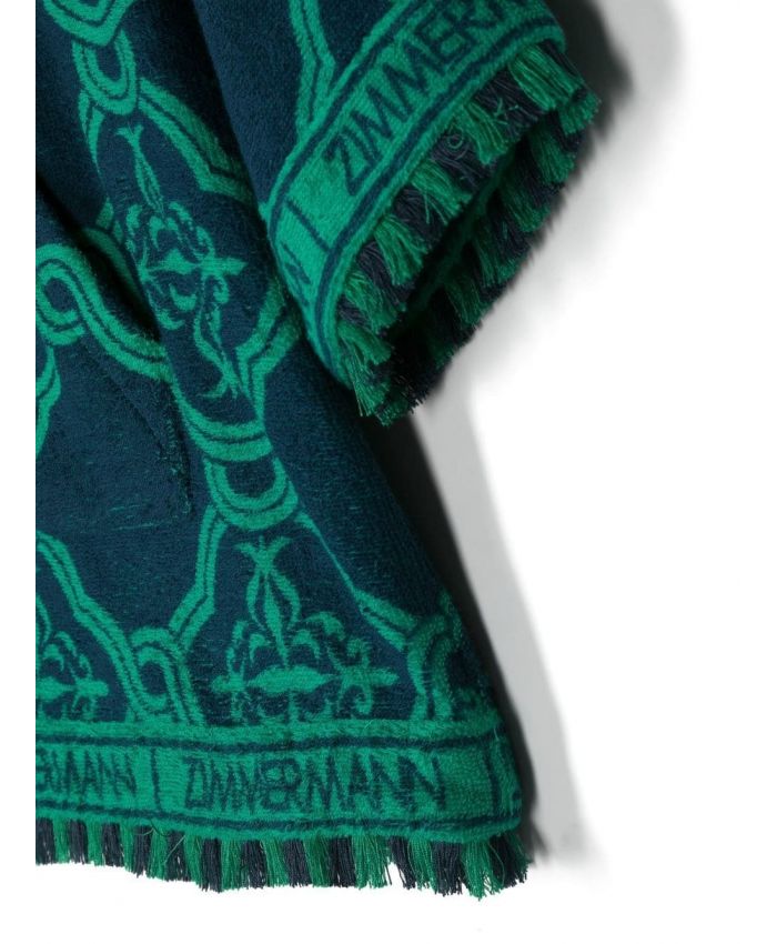 Zimmermann Kids - logo-print hooded dress