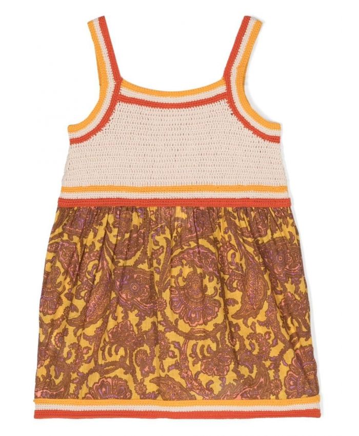Zimmermann Kids - Tiggy crochet sleeveless dress
