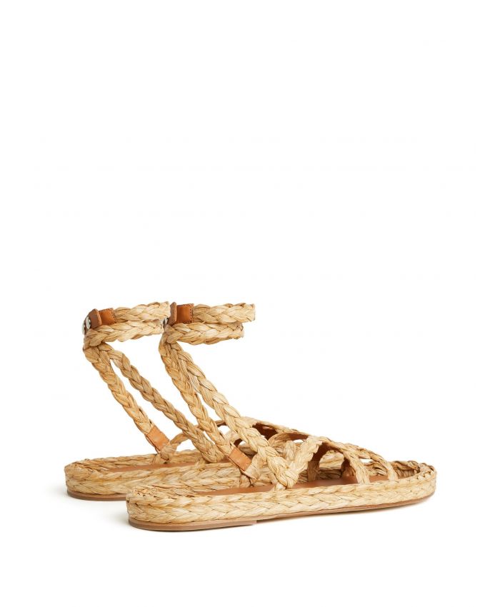 Alanui - A Love Letter To India woven sandals