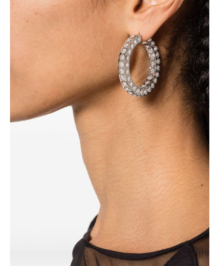 Amina Muaddi - Jahlee hoop earrings