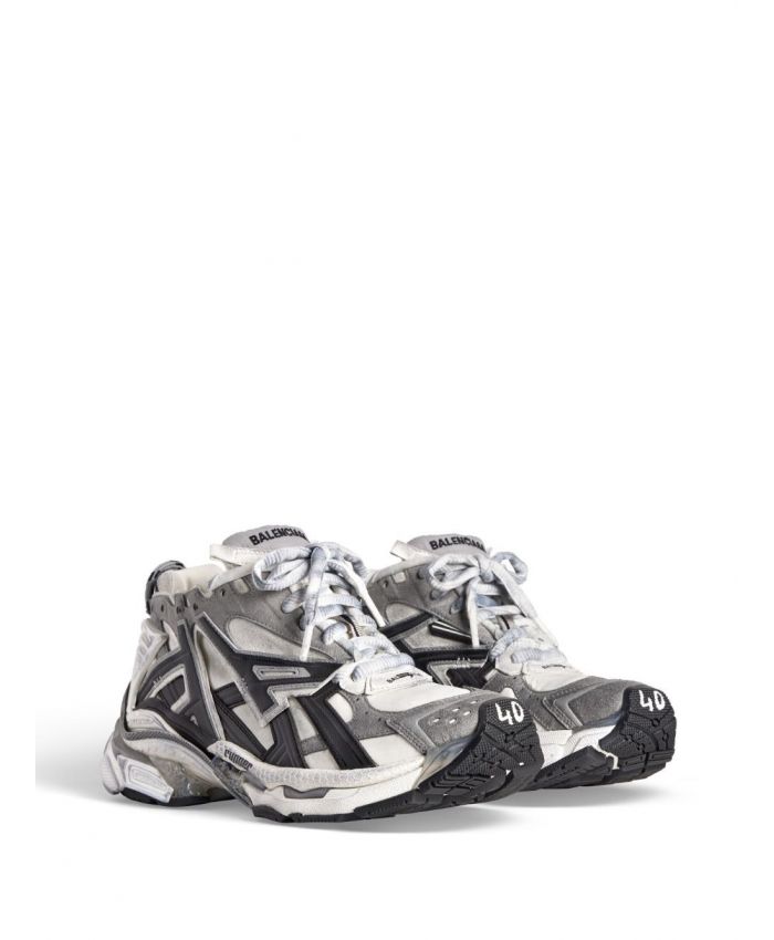Balenciaga - Runner panelled sneakers