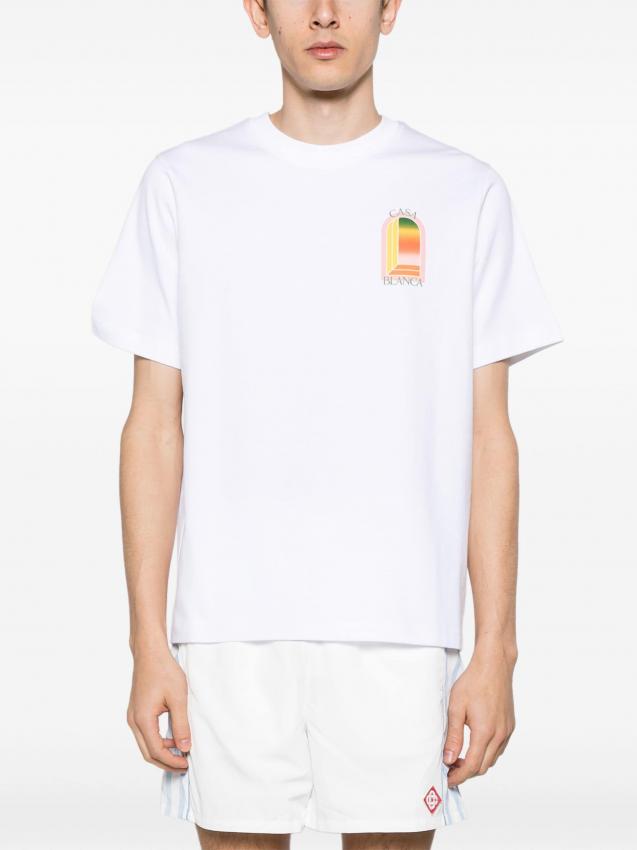 Casablanca - Tennis Club Icon organic cotton T-shirt