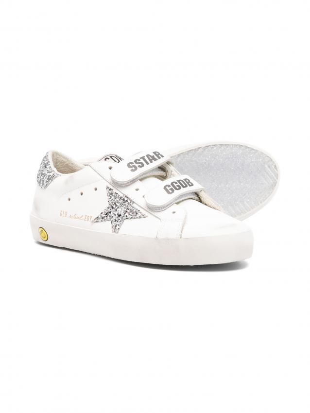 Golden Goose Kids - Old School touch-strap sneakers