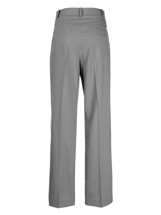 Low Classic - pleated wool tailored trousers