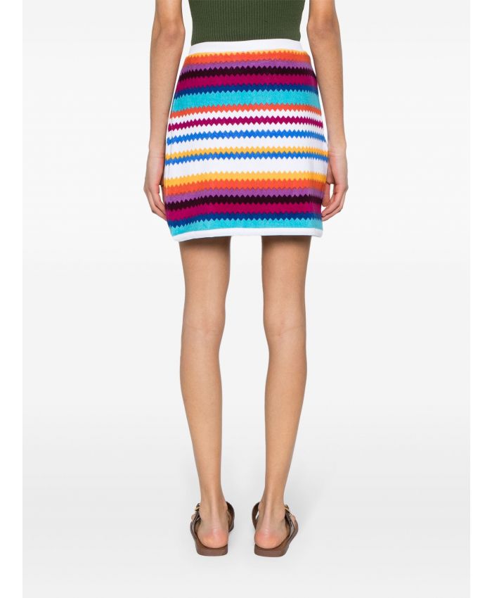 Missoni Mare - Terry-chevron mini wrap skirt