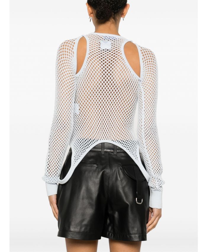 Off-White - Racerback panelled top