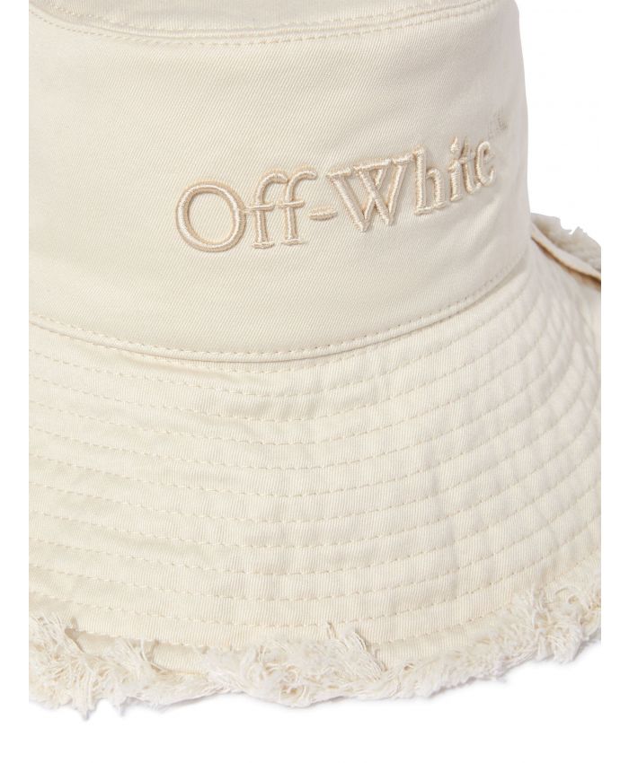 Off-White - Over logo-embroidered bucket hat
