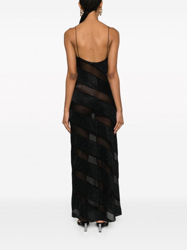 Oseree - Twist sheer maxi dress