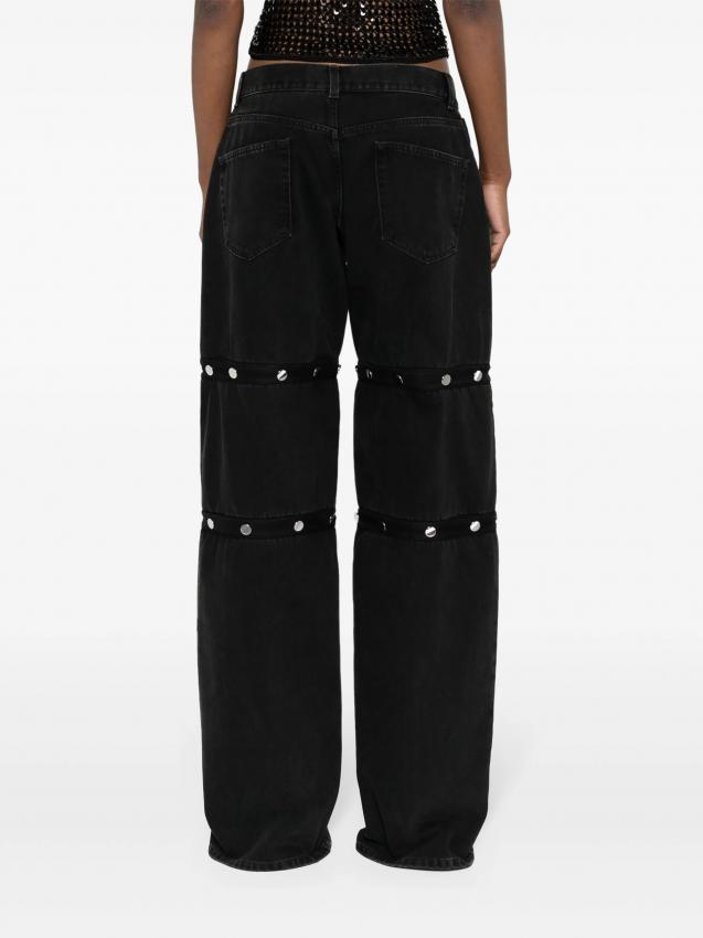 The Attico - deconstructed low-rise jeans