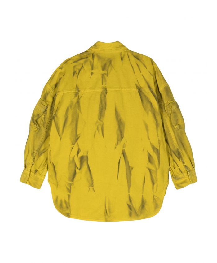 The Attico - Fern tie-dye shirt jacket
