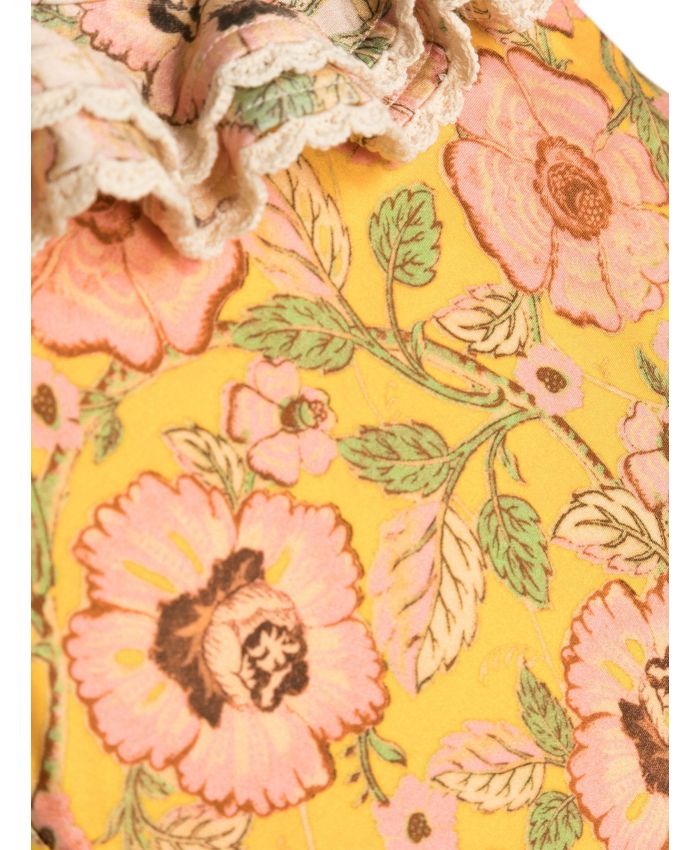 Zimmermann Kids - Junie floral-print swimsuit